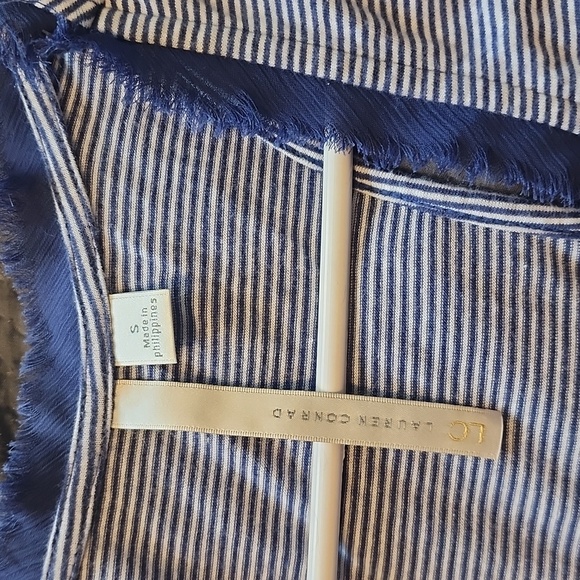 LAUREN CONRAD ruffled tank top size small - Picture 3 of 5